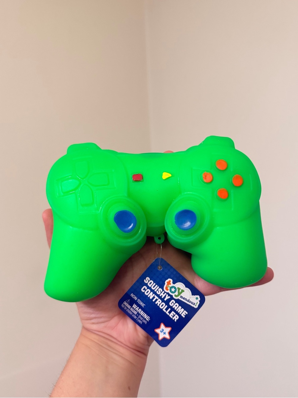 Toymendous Game Controller Squishy - Green (1 PC)